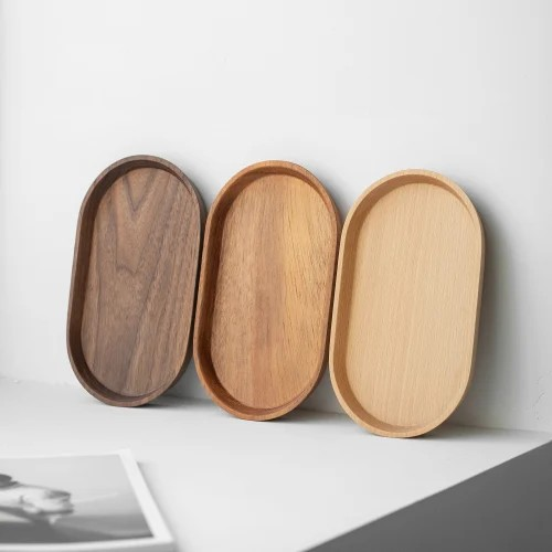 Wooden Snack Plate