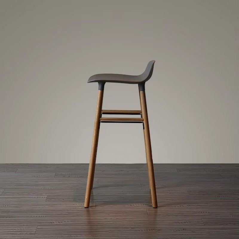 Modern Swivel Bar Stool with Backrest