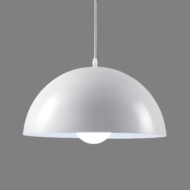 Sleek Curve, Japandi Glow: Minimalist Pendant Light