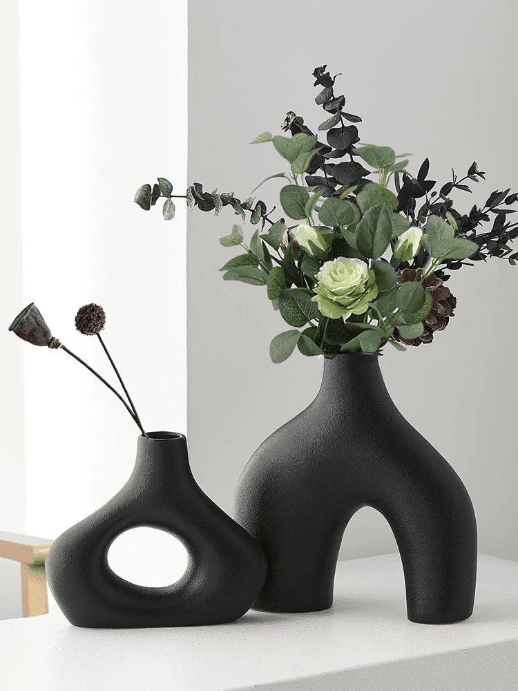 Modern Nordic Vase for Home & Office (Flowers or Decor)