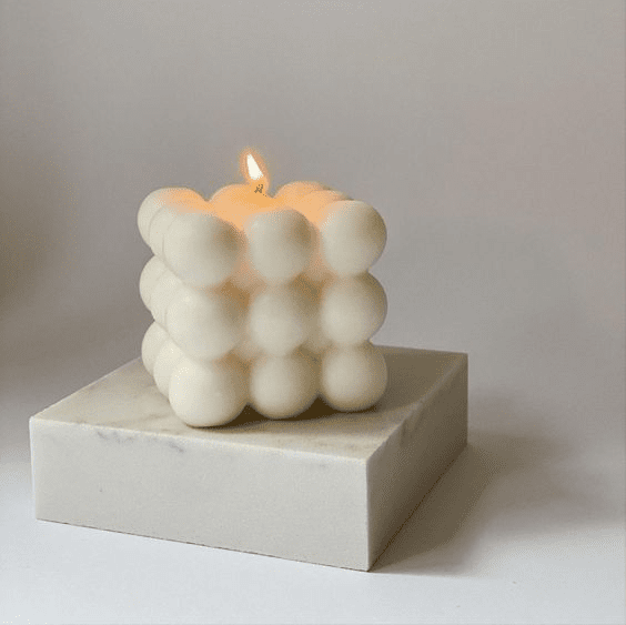 Playful Puzzle: Rubik's Cube Candle (Aromatherapy Fun! Dazzling Scents)