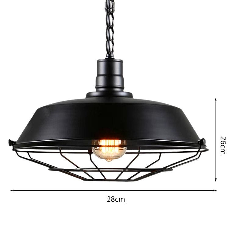 Vintage Loft Pendant Lamp - Industrial Retro Iron Ceiling Light