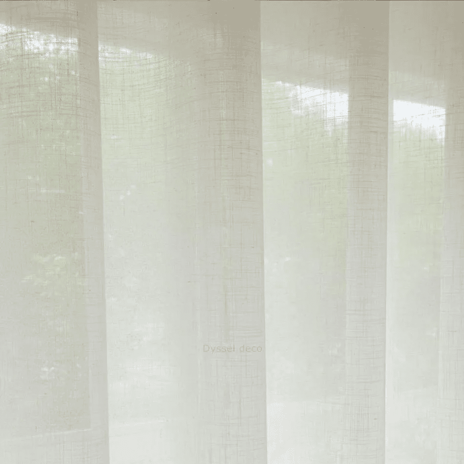 Japandi Light: Linen Sheer Curtains for Soft, Layered Look (Living Room & Bedroom)