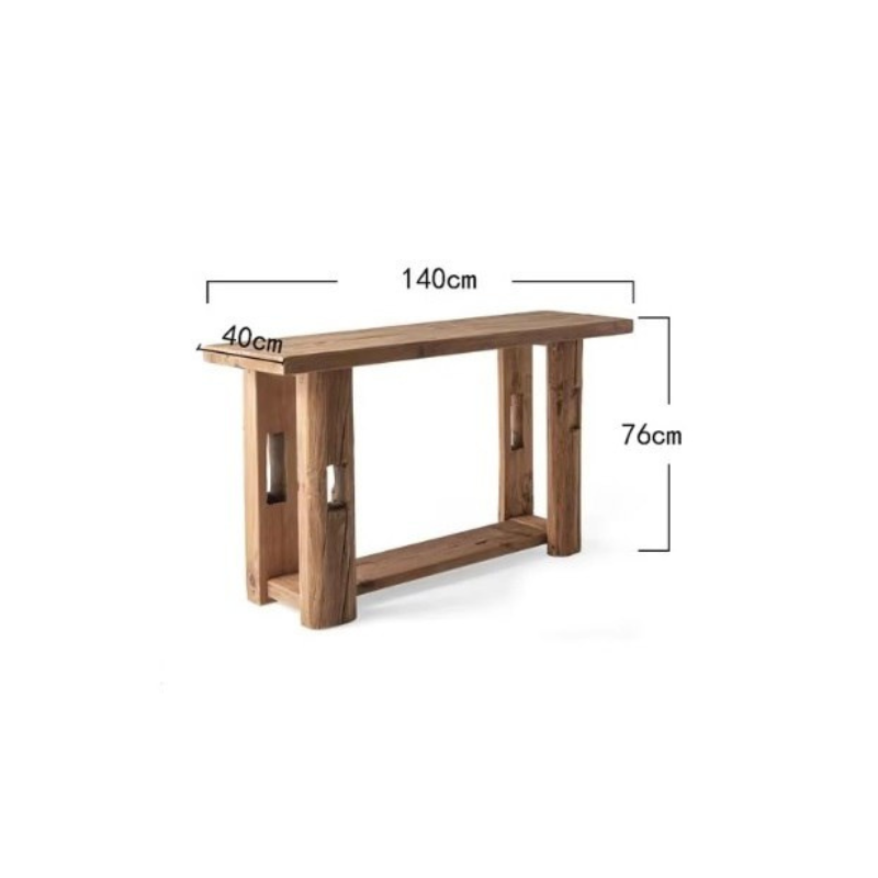 Nordic Wood Coffee Table - Modern Living Room Furniture