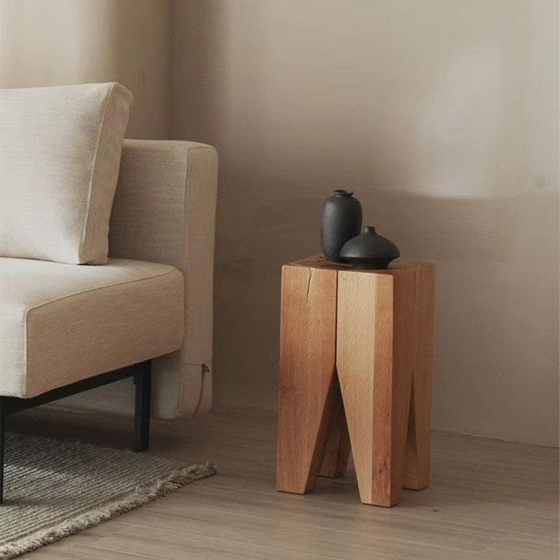 Nordic Tree Stump Side Table