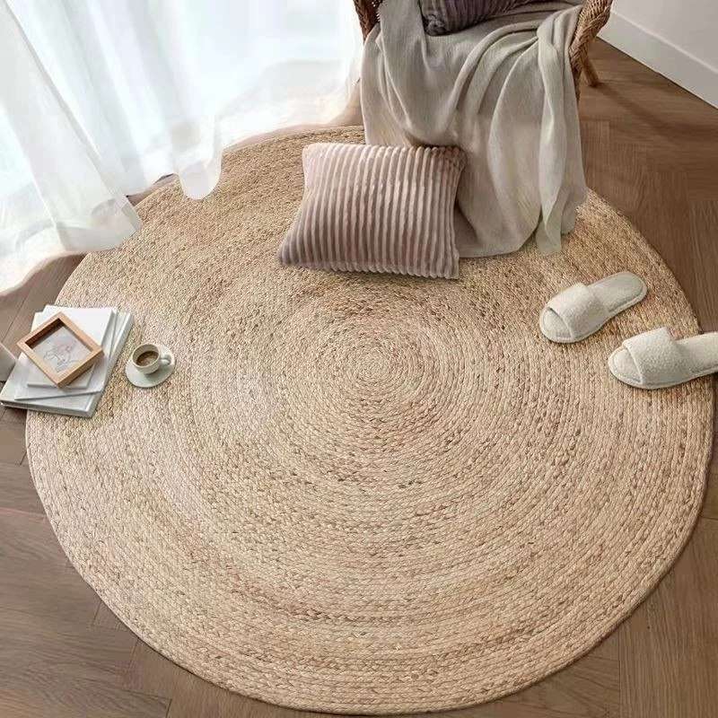 Japanese Style Rattan Round Carpets