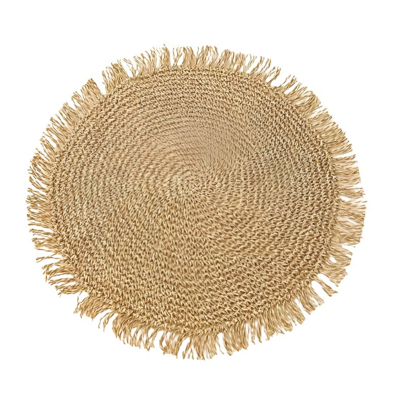 Nordic Style Rattan Woven Placemats