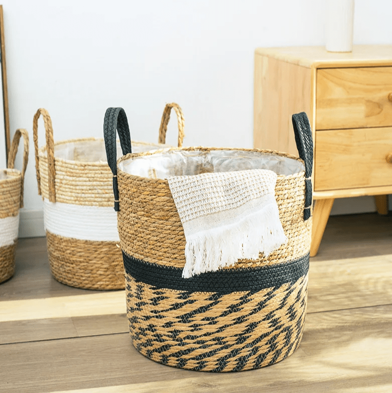 Japandi Serenity: Multifunctional Rattan Plant Pots for Zen Living