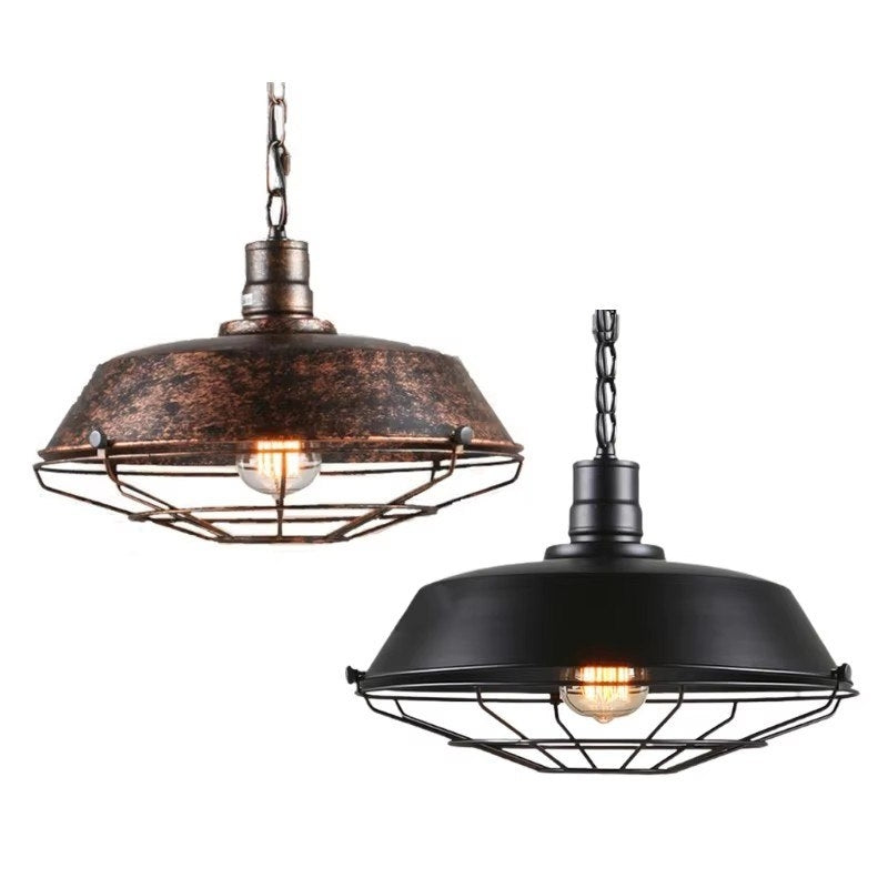 Vintage Loft Pendant Lamp - Industrial Retro Iron Ceiling Light