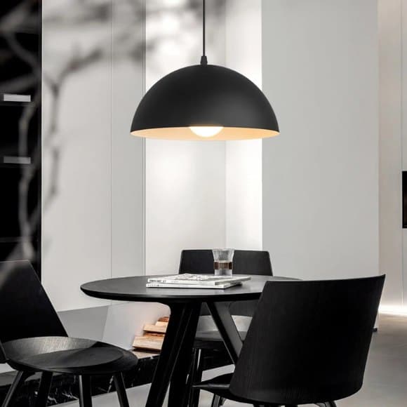 Sleek Curve, Japandi Glow: Minimalist Pendant Light