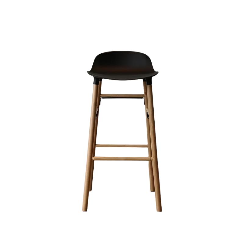 Modern Swivel Bar Stool with Backrest