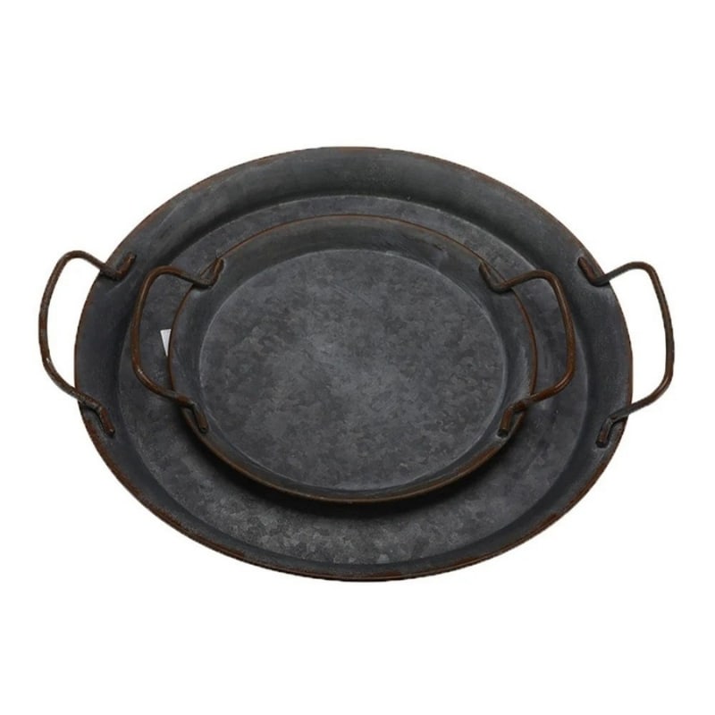 Metal Iron Tray for Home and Restaurant