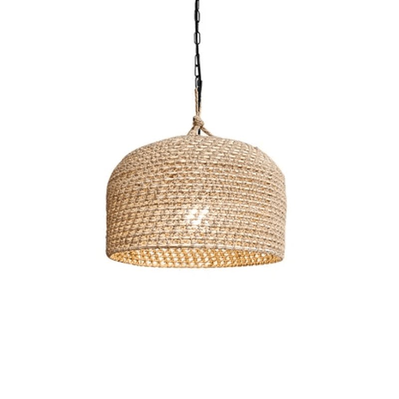 Handwoven Rattan Pendant Light