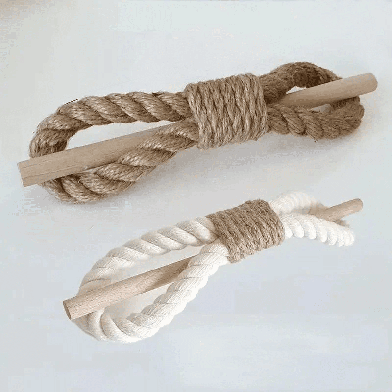 Nordic Hemp Rope Curtain Tiebacks